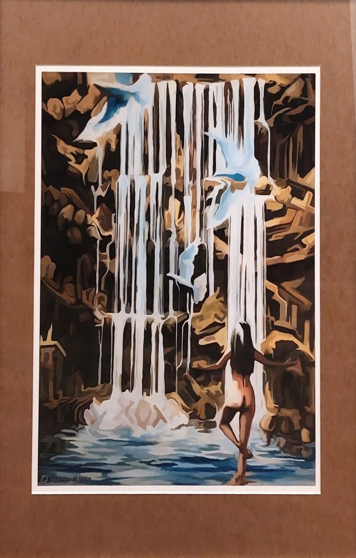 The Source Print by John Parnell