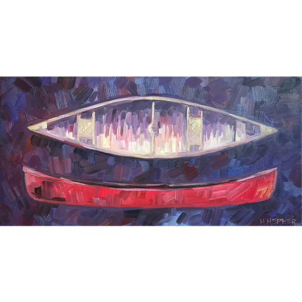 Elevations Painting by Michael Hepher at Grant Berg Gallery