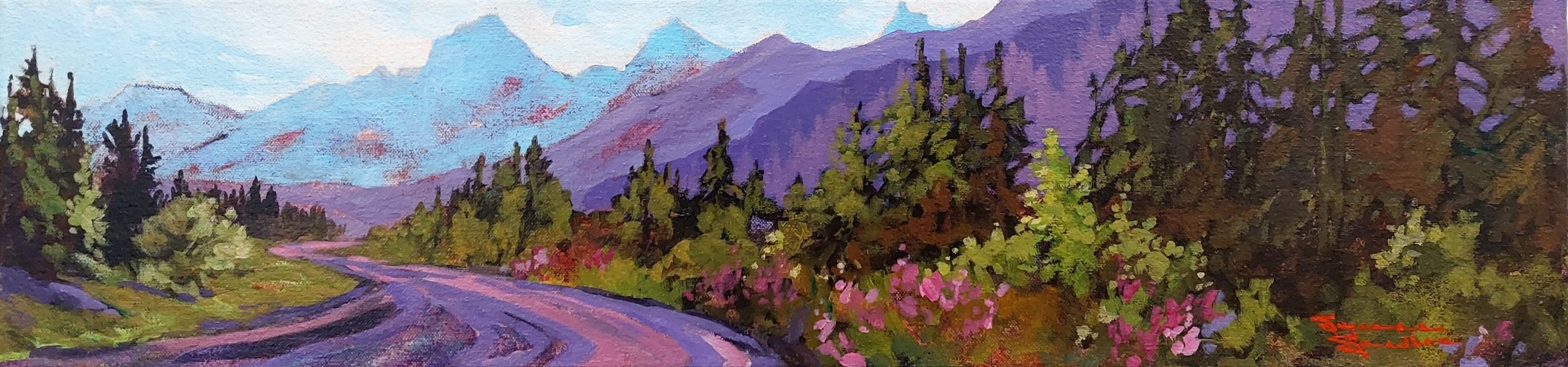 Mountain Drive by Suzanne Sandboe