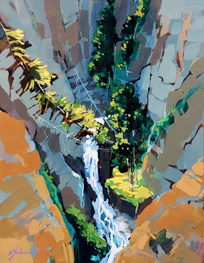 Maligne Canyon by Wendy Johnsen
