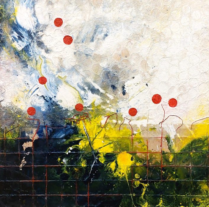 Red Dots by Tina Martel