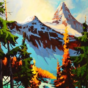 View of Mt Assiniboine by Branko Marjanovic