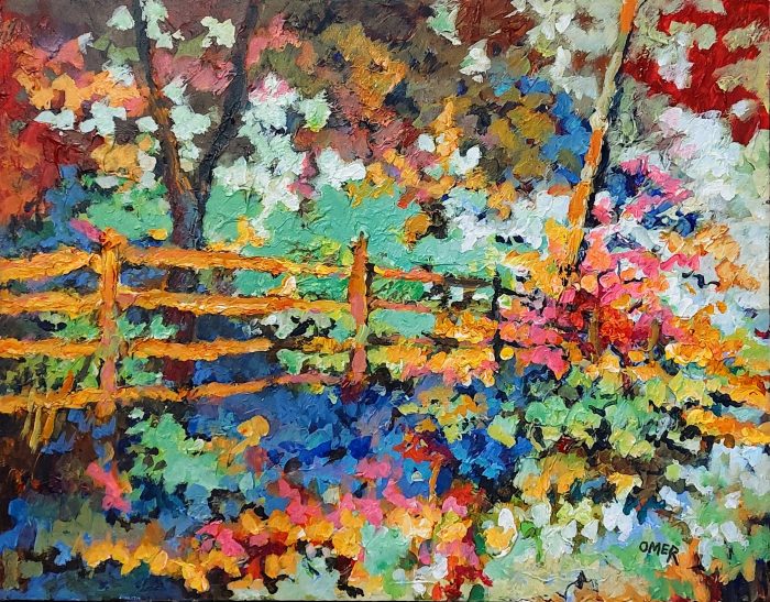 Wavering Fence by Masood Omer