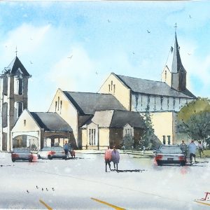 St Joe's Church by Julius Miraflor