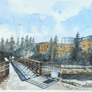 Maskwoteh Bridge by Julius Miraflor