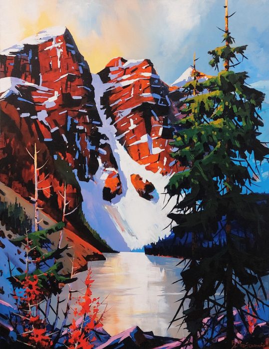 Moraine Lake Walk by Branko Marjanovic