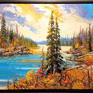 October Light, Waskesiw by Rod Charlesworth