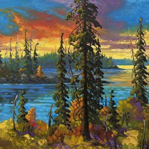 The Setting Sun by Rod Charlesworth
