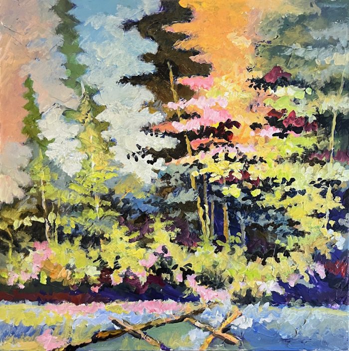 Logs in the River by Masood Omer