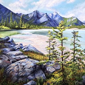 Athabaska Shores by Valerie Spence Hounsell